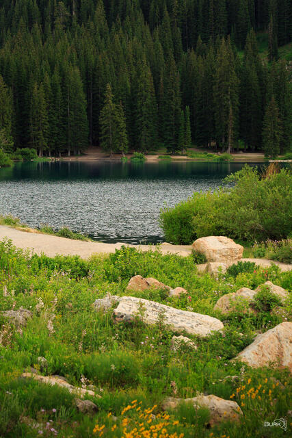 Tony Grove Lake in Northern Utah.
