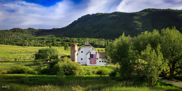 McPolin White Barn in Park City, Utah.