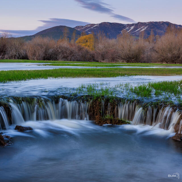 A soothing calm cascade in Utah. 