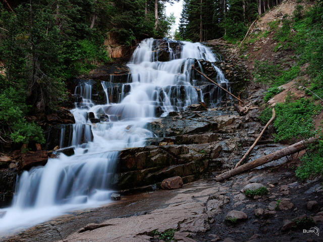 Gloria Falls Little Cottonwood Canyon Utah