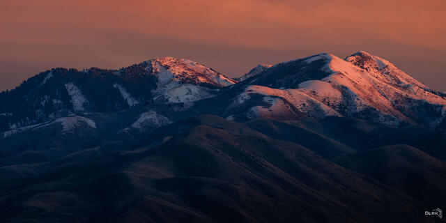Mountain Alpenglow