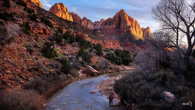 Watchman Tower at Zion National Park