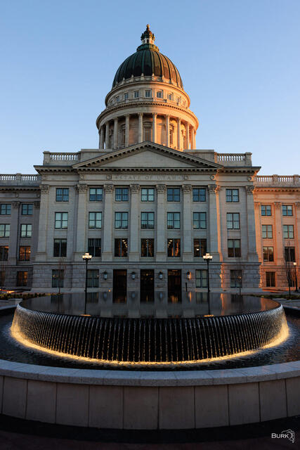 Utah State Capitol Building in Salt Lake City