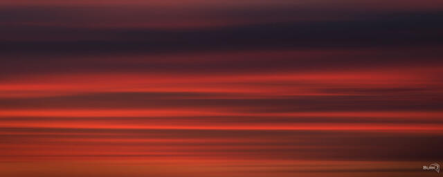 Abstract sunset