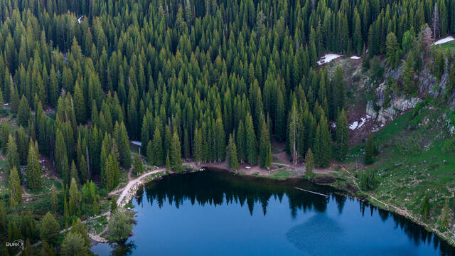 Tony Grove Lake in Utah.