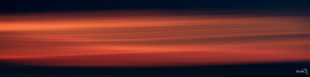 Intentional Camera Movement of a Sunset in Utah.
