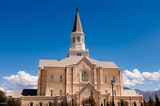 Taylorsville LDS Church of Jesus Christ of Latter-day Saints Mormon Temple.