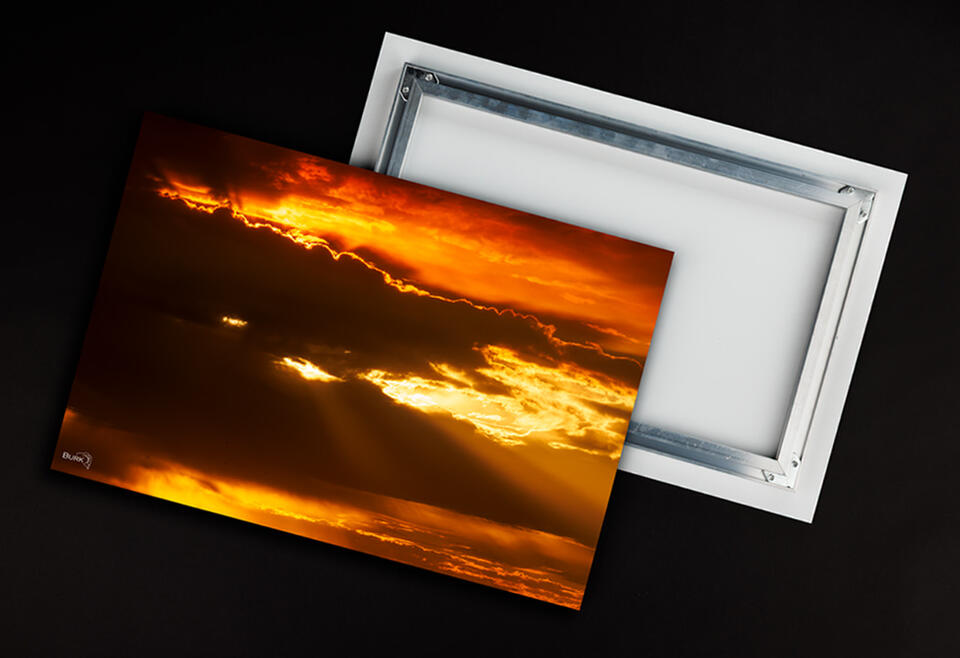 Sunset Metallic Fine Art Print