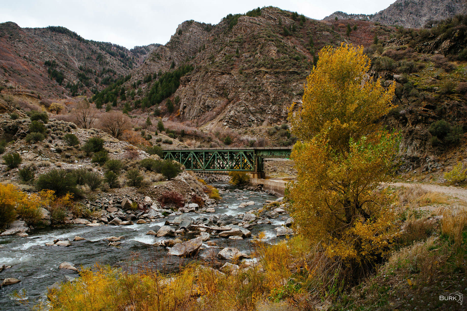 Devils Gate Bridge Devil’s Gate Bridge serves as a railroad crossing in Weber Canyon, carrying trains along one of the main rail routes through...
