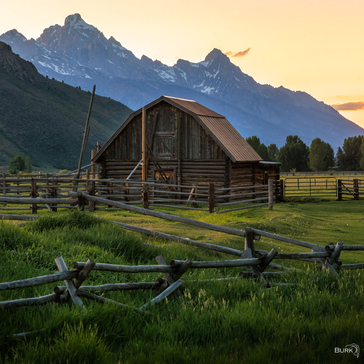 Teton Barn A rustic barn in Jackson Hole, Wyoming.