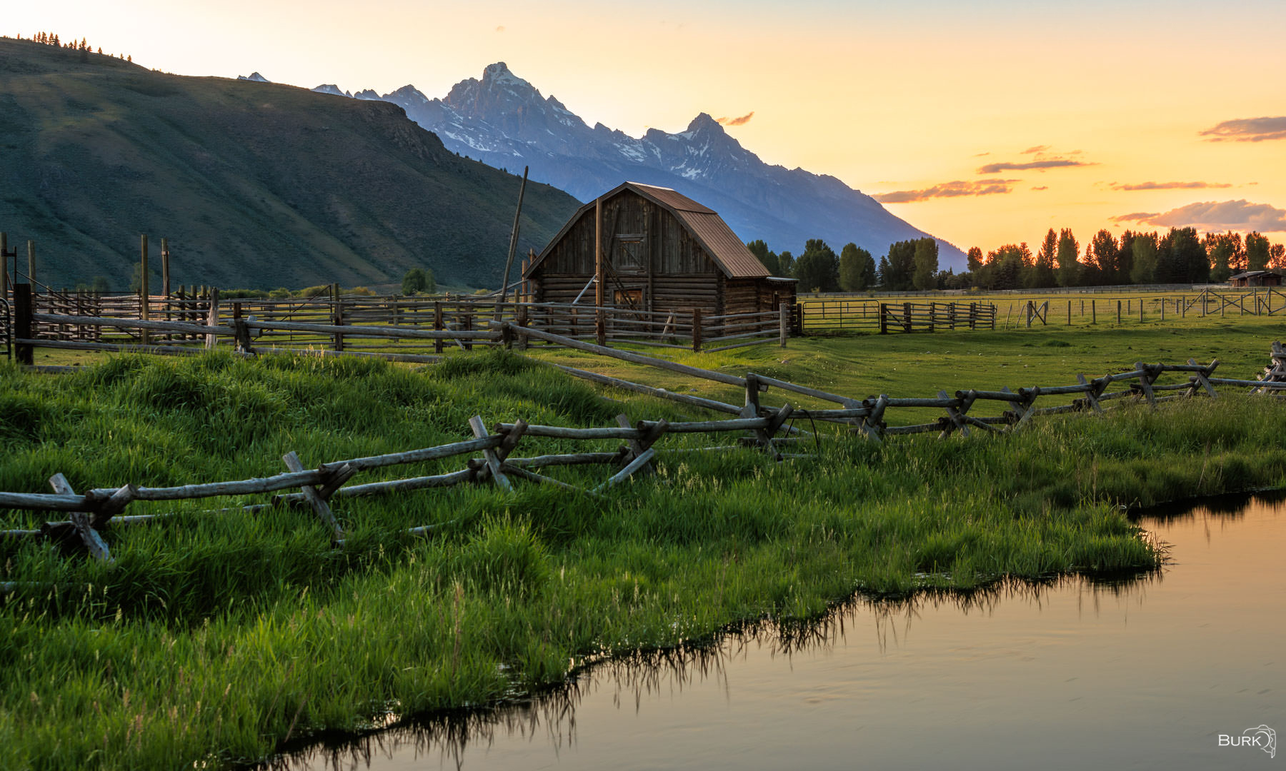 Barn of the Tetons Spring Gulch Road barn in Jackson, Wyoming