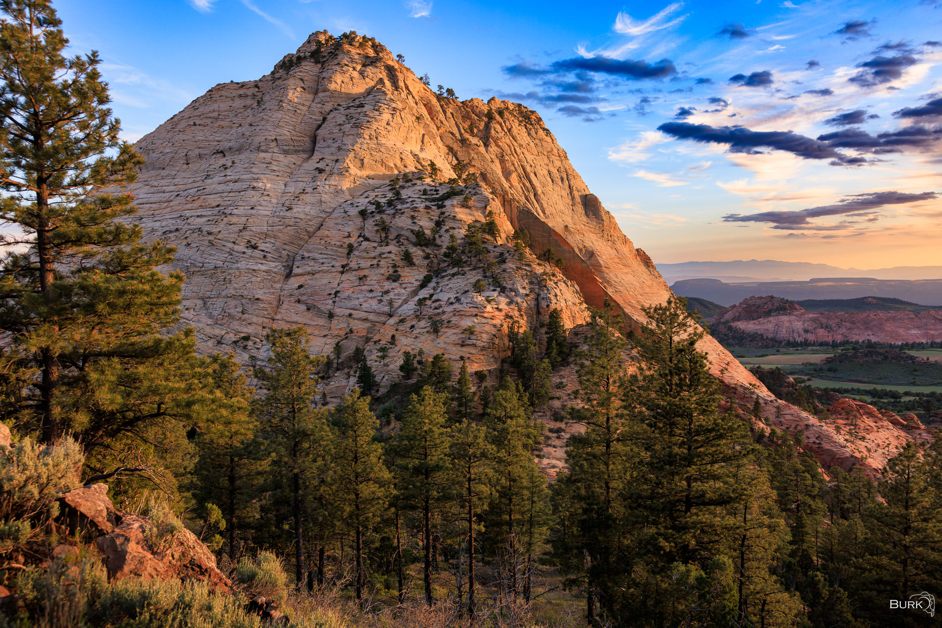 Pine Valley Peak Pine Valley Peak near Zion National Park