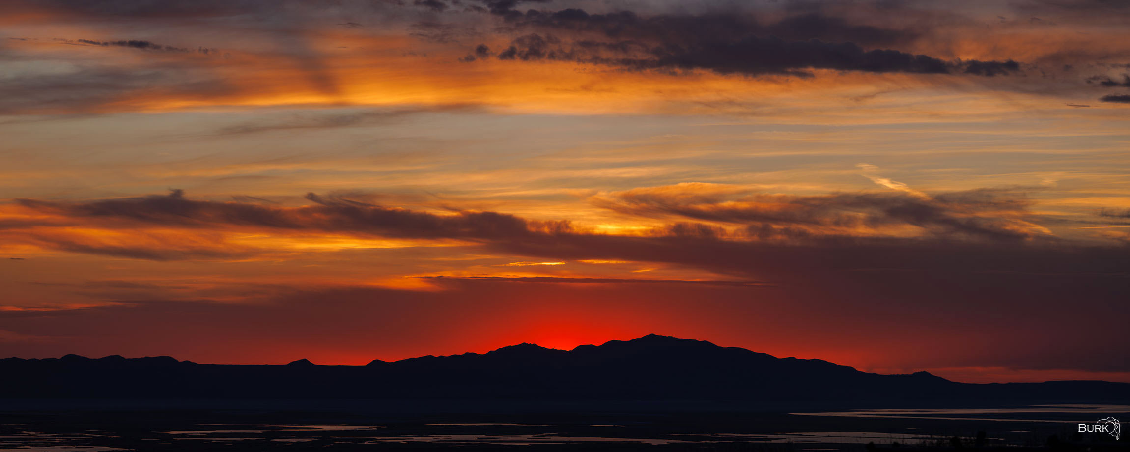 Great Salt Lake Sunset Great Salt Lake Sunset